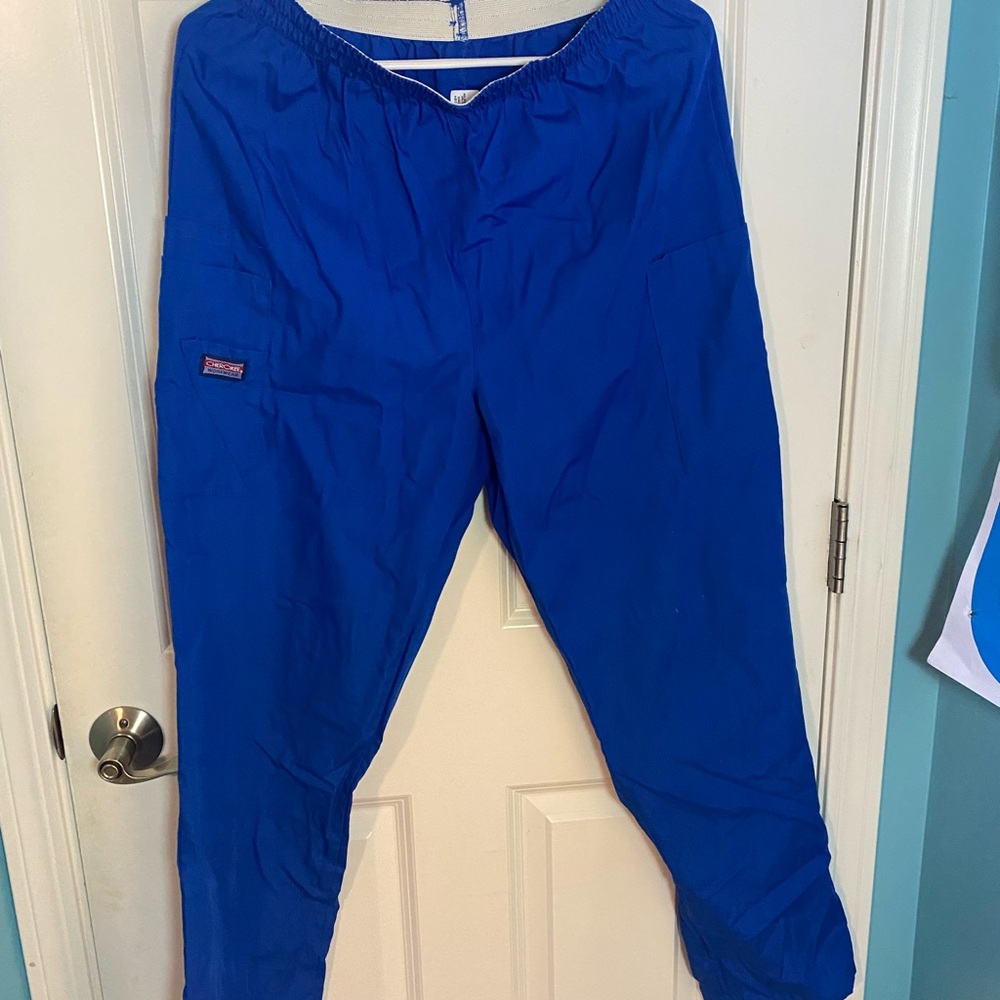 Cheroke Blue Scrub Pants